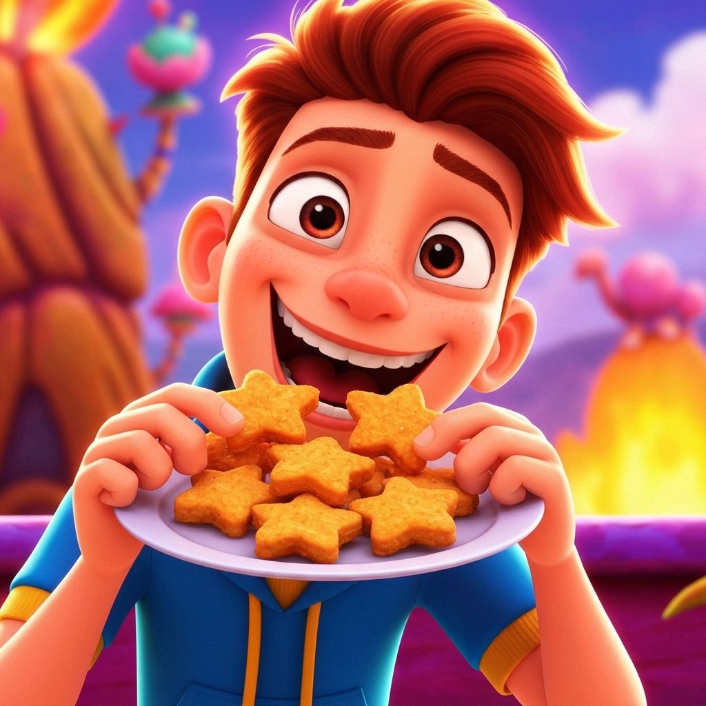 Chicken stars meme example 1